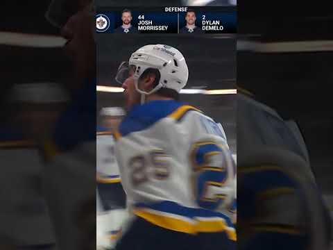 The BLUES strike first in Game 7!
