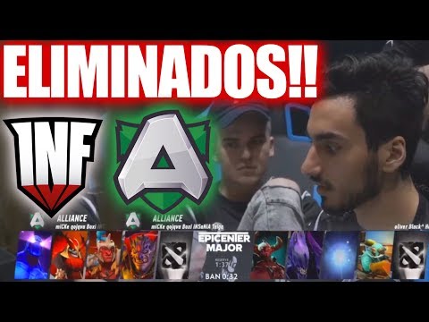 INFAMOUS vs ALLIANCE | ELIMINADOS!!!!!! - EPICENTER MAJOR 2019 DOTA 2