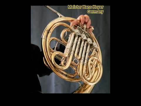 Meister Hans Hoyer (GDR Era) Double Horn image 11