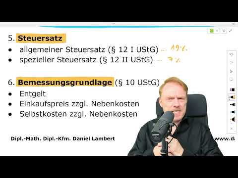 Tag 36 - Umsatzsteuer - Steuersatz - jeden Tag ein neues Video