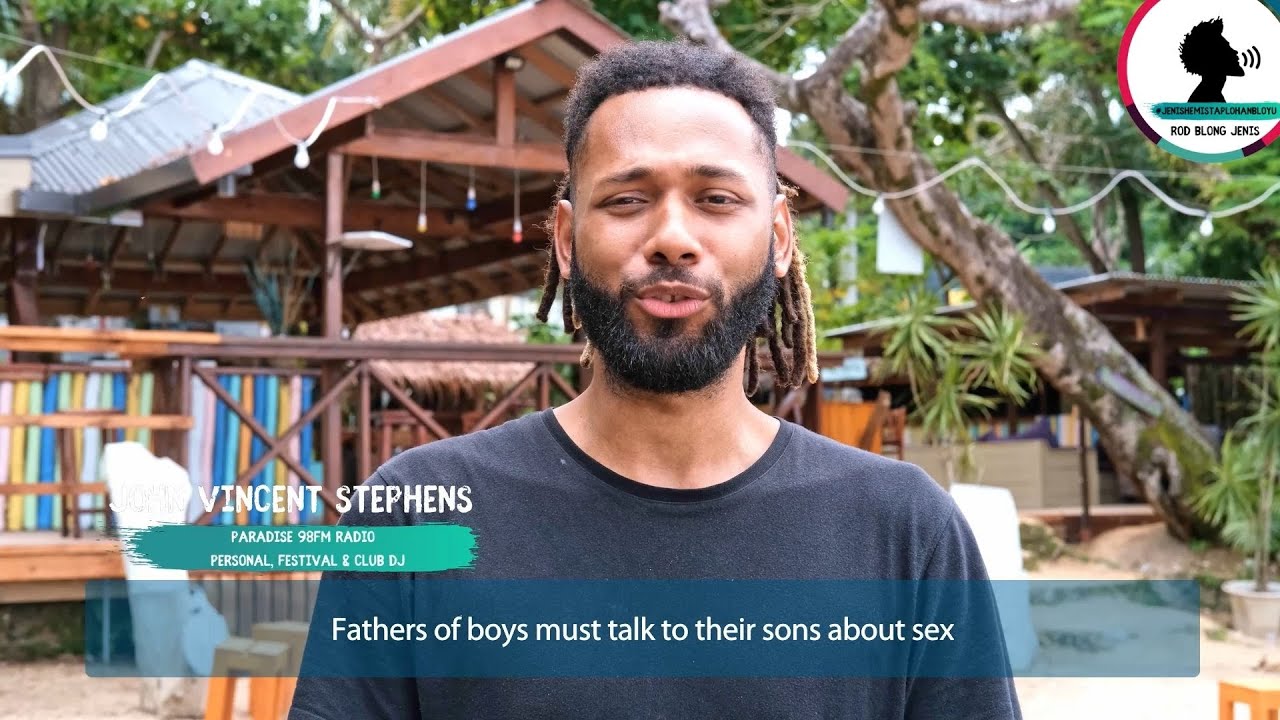 John Vincent Stephens 98 Paradise FM DJ, Vanuatu - Male Champion of Change, 16 Days of Activism 2021