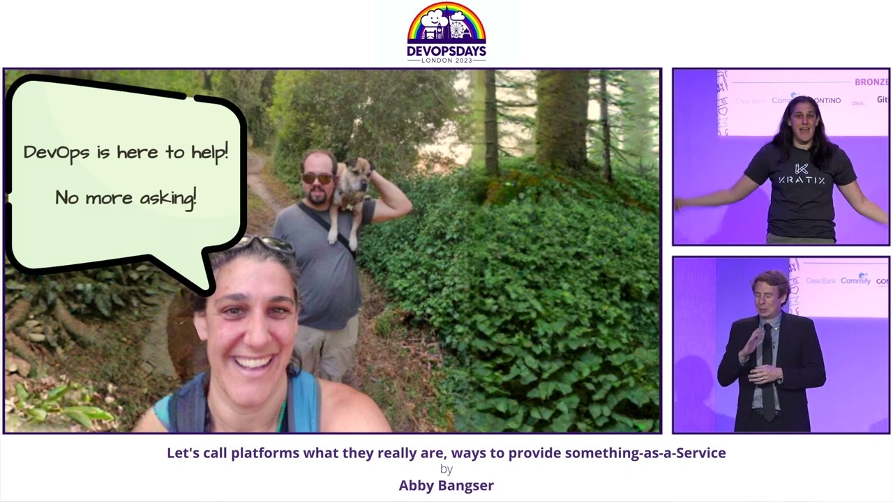 Abby Bangser - Let's call platforms what they really are, ways to provide something-as-a-Service
