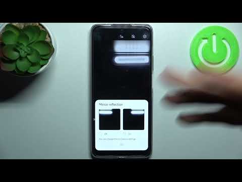 How to Turn Off the Front Camera Mirroring Effect on the HUAWEI Nova Y90 - Mirror Reflection