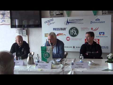 Pressekonferenz Kehler FV - SC Pfullendorf