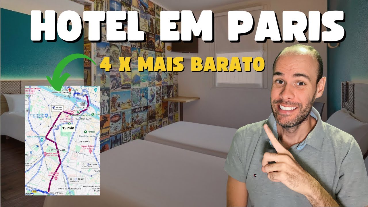 Hotel Barato em Paris - Perto do Metrô