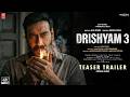 DRISHYAM 3 Hindi Trailer Ajay Devgn Tabu Jaideep Ahlawat Shriya S New Movies 2026