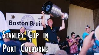 preview picture of video 'Stanley Cup in Port Colborne 2011 - Naturally in Niagara®'