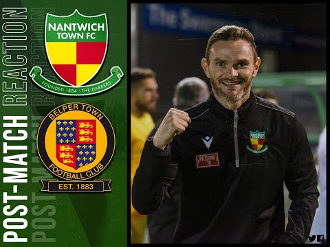 Nantwich Town 1-0 Belper Town | Ritchie Sutton Post Match interview