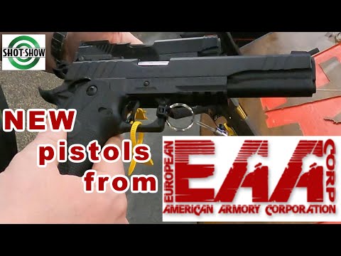 New pistols from EAA at SHOT!