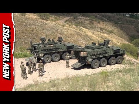 U.S. Troops now patrolling border in expanded role under Trump's emergency order