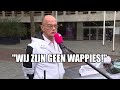 Demonstranten Rotterdam: 'Wij zijn geen wappies!'