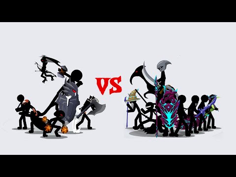 stick war 3 - Order Units Vs Chaos Units