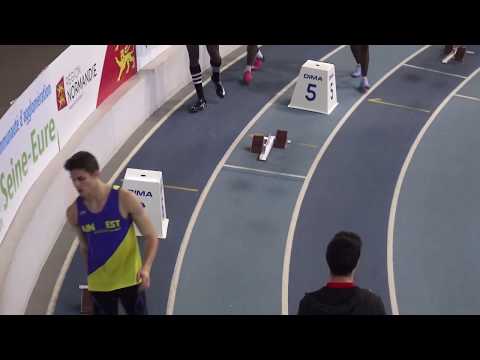 200M JUM - SERIE 3 Championnats de France Cadets, Juniors en salle  VAL DE REUIL - 24/02/2018