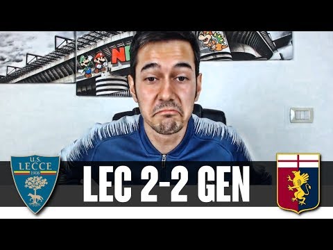 PANDEV SA ANCORA COME SI GIOCA A CALCIO!!! | Lecce-Genoa 2-2