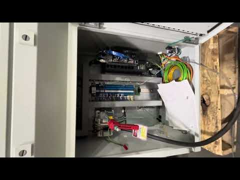 NIDEC-CHS Servo Roll Feed Straightener Combination 24" Wide x .110"