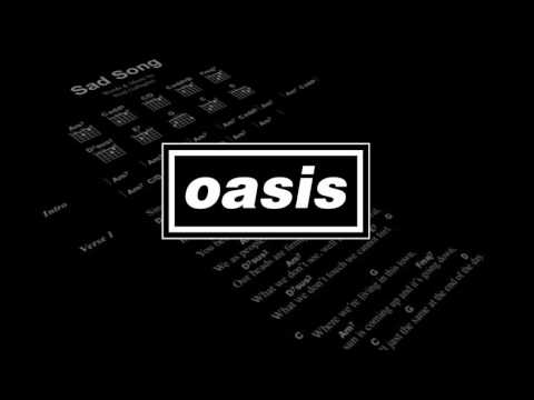 Oasis - Sad Song [Rare Liam Gallagher Vocals]