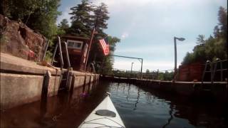 THRU THE LOWER LOCKS  - SECOND POND TO LAKE FLOWER