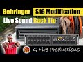Live Sound Rack MOD Behringer S16 Furman PL PLUS DMC