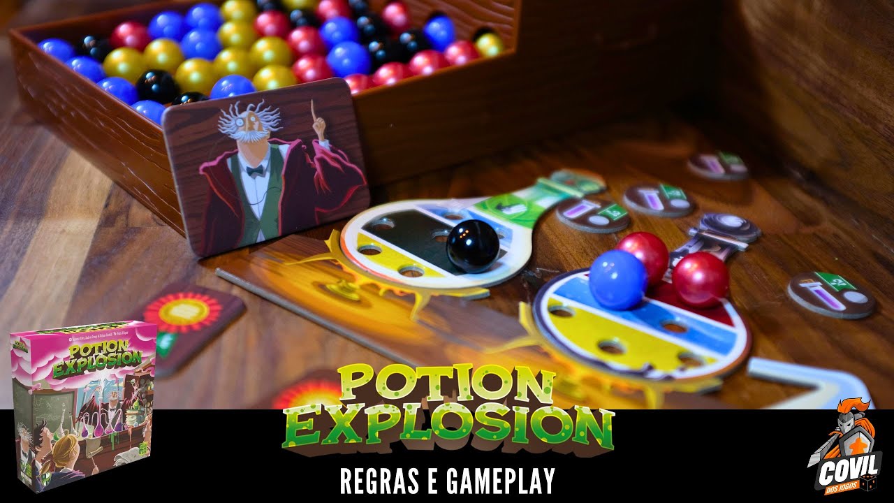 Potion Explosion - Regras e Gameplay