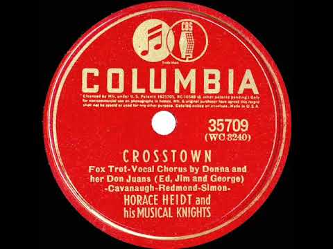 1940 Horace Heidt - Crosstown (Donna & her Don Juans, vocal)