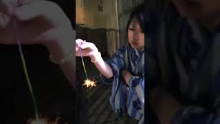 #一青窈　#浴衣　#線香花火　#男の娘　#ニューハーフ　 #musicplayer