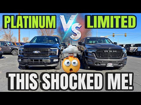 2026 Ford F150 Platinum VS RAM 1500 Limited: Ford Had This In The Bag But...