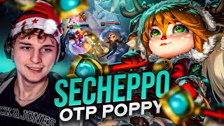 PETIT REACT DE NOËL D'UNE POPPY DE NOËL SUR LA MAP DE NOËL