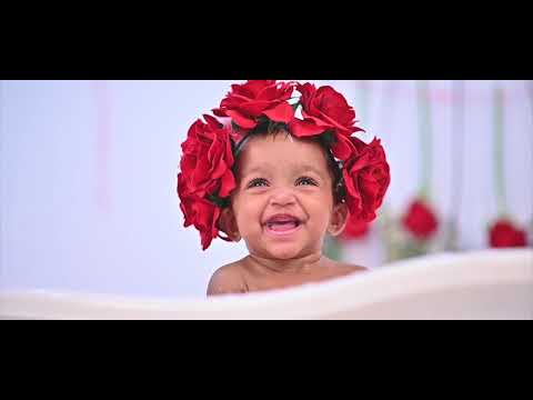 Nirvi's cake smash and water splash