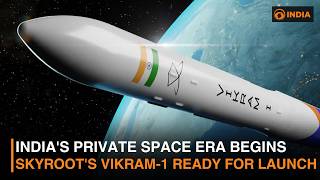 Skyroot's Vikram-1 Set for Historic Launch | India's First Private Orbital Rocket | Mission Zagaman