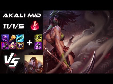 MID Akali vs Jayce - NA Grandmaster Patch 26.1