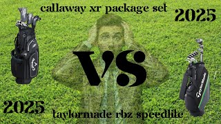 callaway xr package set review vs taylormade rbz speedlite Review and Comparison