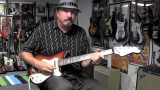Video thumbnail for 1960s Guyatone LG55W Guitar Demo by drowninginguitars
