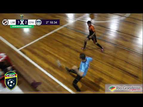Terceira rodada Copa Rio-Grandense futsal 2023 - Limitados x Cpaf