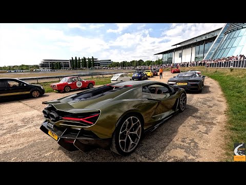 Brooklands Italian Day 2025.The Lamborghinis and Maseratis