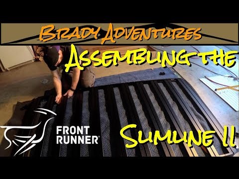 Frontrunner Slimline II Roof Rack Assembly - 100 Series Land Cruiser Overland Build