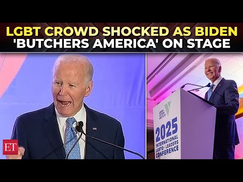 'United States of Amerigotit': Joe Biden stuns crowd with new gaffe in LGBTQ+ conference speech