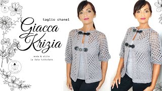 TUTORIAL: Giacca Krizia granny square crochet