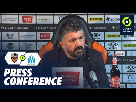 Press Conference FC LORIENT - OLYMPIQUE DE MARSEILLE (2-4) / 2023-2024
