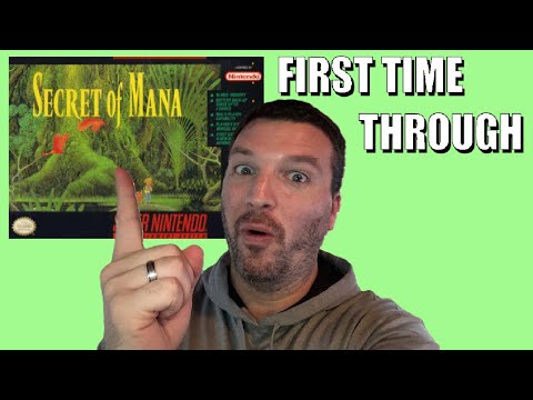 FIRST time playing SECRET OF MANA SNES - no spoilers or backseating!