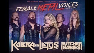 KOBRA AND THE LOTUS - Female Metal Voices Tour 2018 - Europe