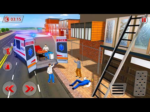Ambulance Robot City Rescue - Transform Ambulance Game - Android Gameplay