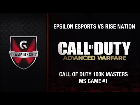 Epsilon eSports vs Rise Nation - GC's 2015 Call of Duty 100k Summer Masters (MS Game #1)