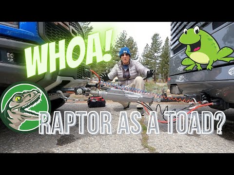 Flat Towing Your Ford F-150 Raptor | RV TOAD | RoadMaster Sterling (or Blue Ox)| AirForce1