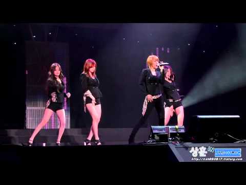 [Fancam] 4Minute - Muzik & Hot Issue @ Lotte Giants 120401