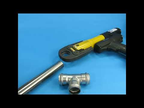 Montageanleitung Edelstahl Pressfitting V4A Rohrverbindung Stainless Steel Pipe Crimping Druckluft