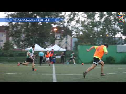 NIEDOGAZOWANI 7:1 BRITENET VII KOLEJKA ZMAGAŃ W II LIDZE WAKACYJNEJ - SEZON LATO 2018