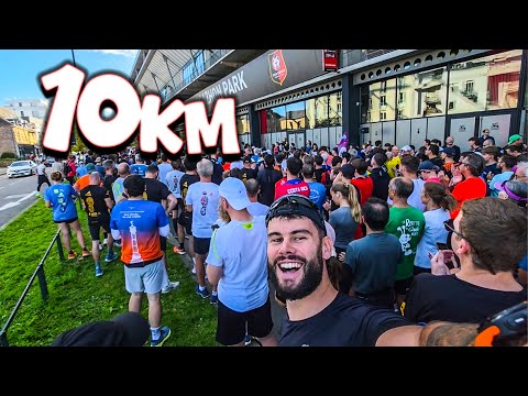 JE VLOG MA COURSE DE 10km ! (je tente un PR)