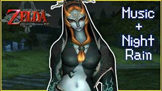 pov: You Stay the Night in Hyrule Field in Twilight Princess (Zelda Music & Rain Ambiance)