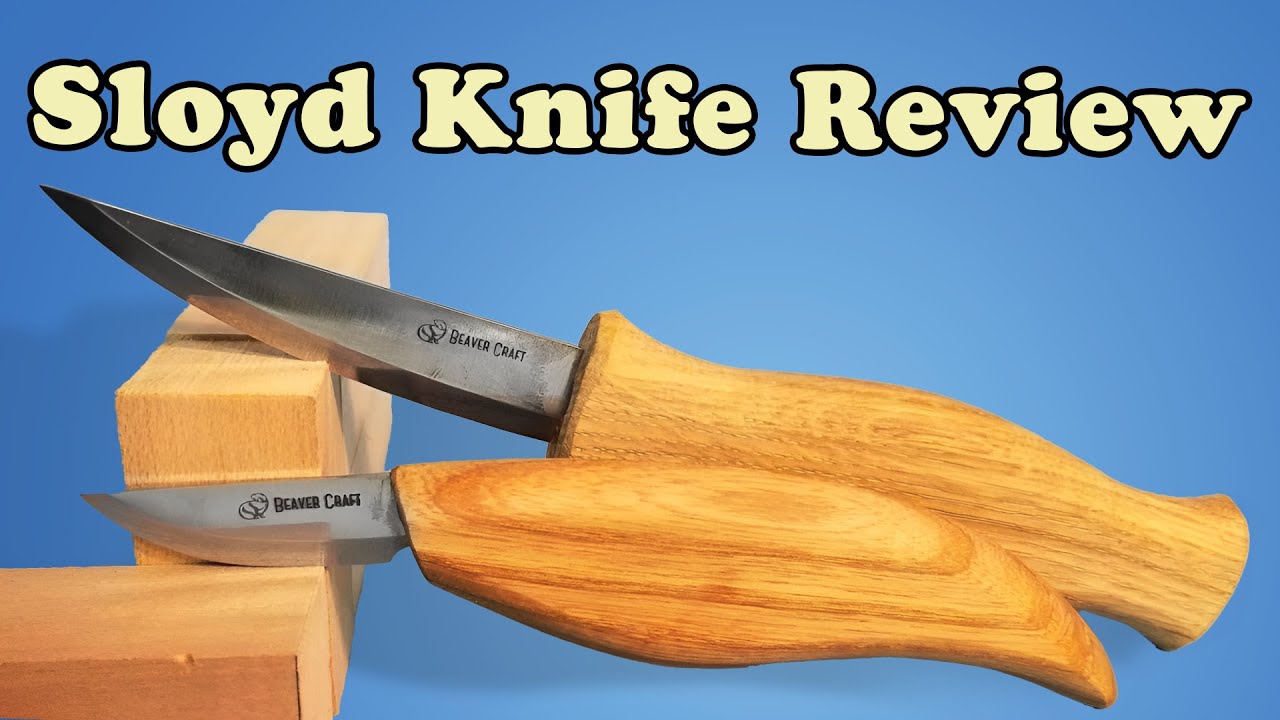 Beginner SLOYD KNIFE! Beavercraft Sloyd Wood Carving Knife Review