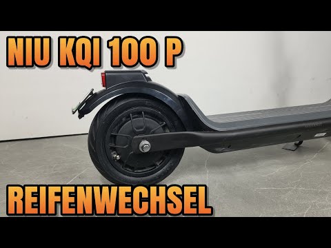 Niu KQi 100 P E-Scooter Reifen wechseln hinten